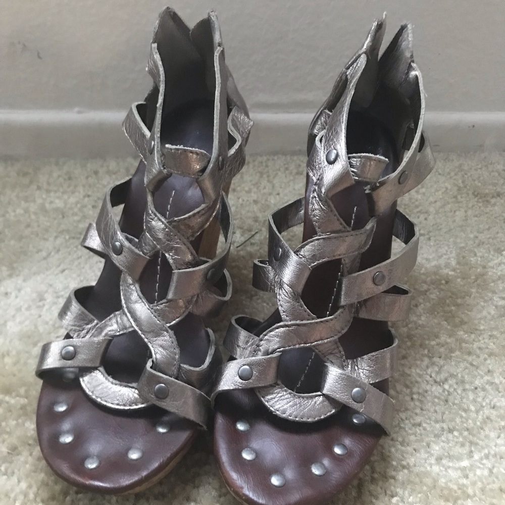 Dolce Vita Sandal Wedge Cork Heels | size 8